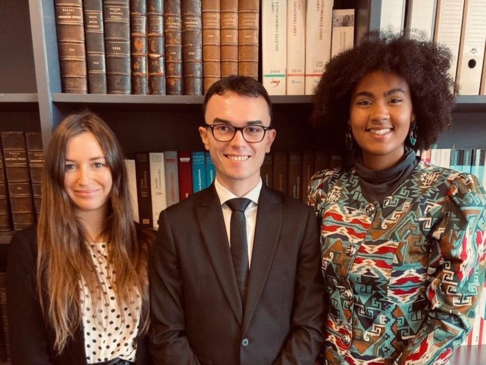 Eléna Baudet, Valentin La Torre et Jade Waffo Téguo, demi-finalistes du Défi Paris-Saclay